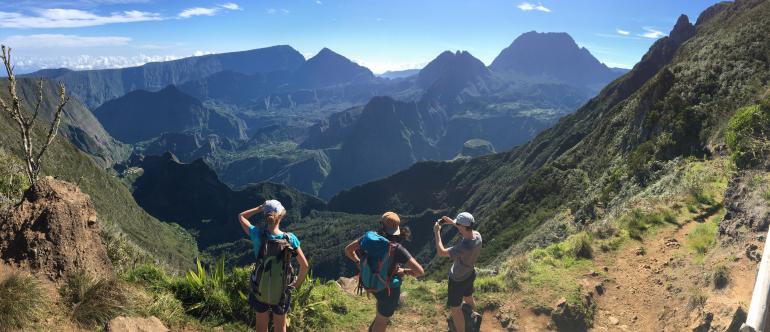 vue sur mafate