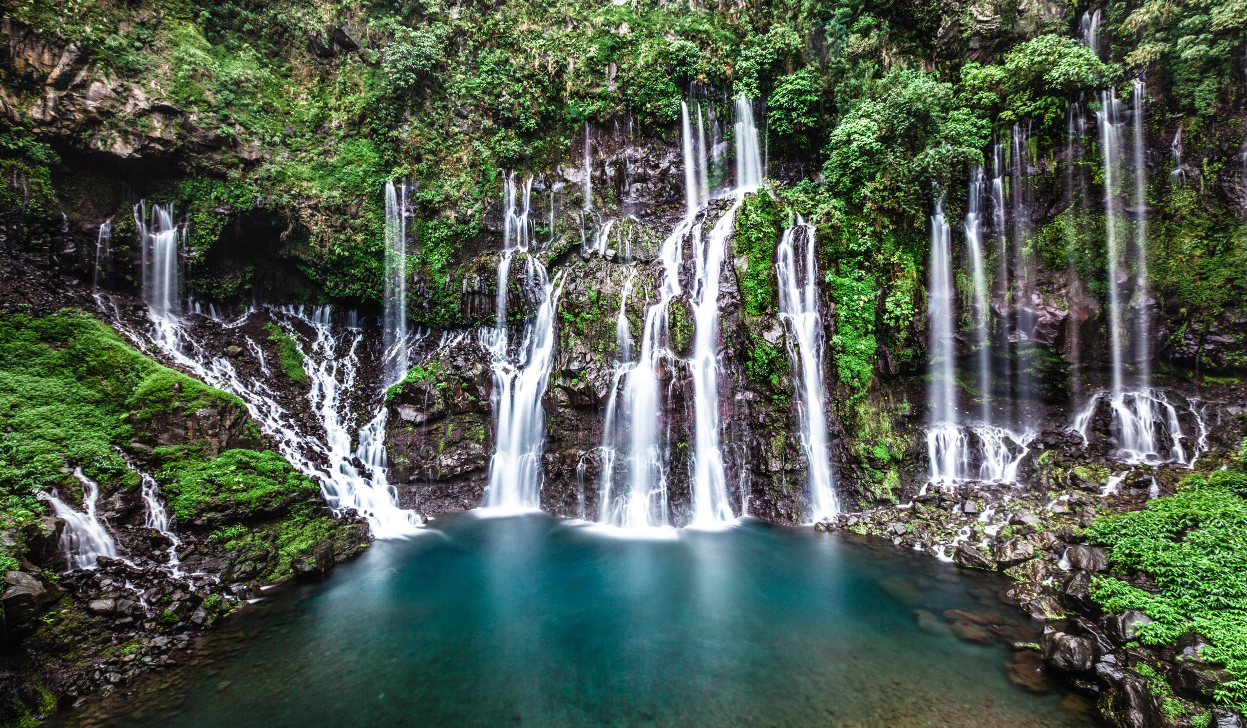 Langevin waterfalls.